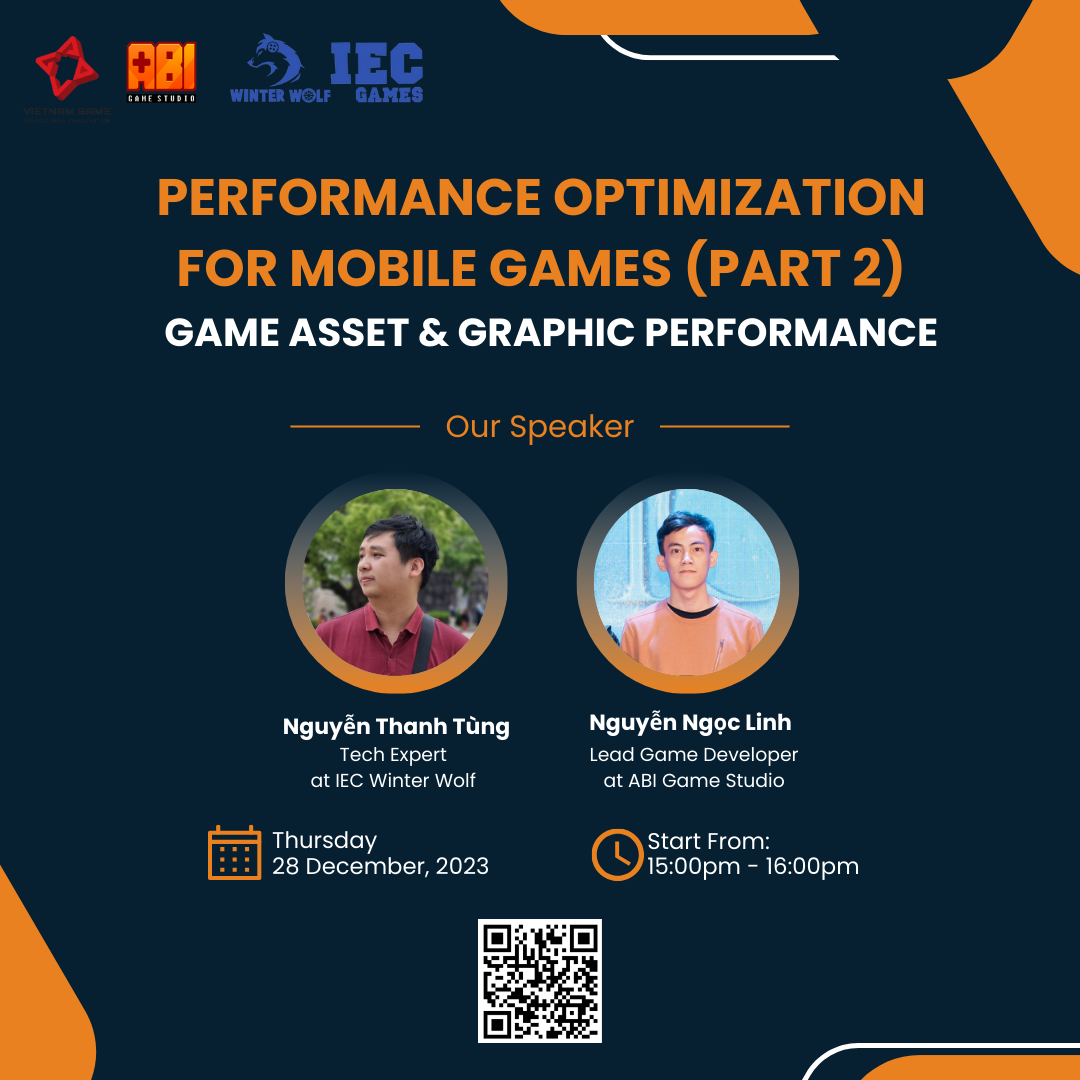 WEBINAR 16:  Optimizing Game Asset and Graphic Performance 